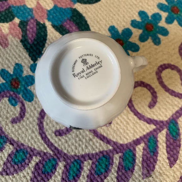 Vintage cream & sugar set - Picture 4 of 8